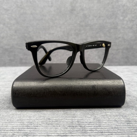 Ray-Ban Wayfarer RB2140-F 901/5F Black Eyeglasses Frame 54□18 150 Made in Italy